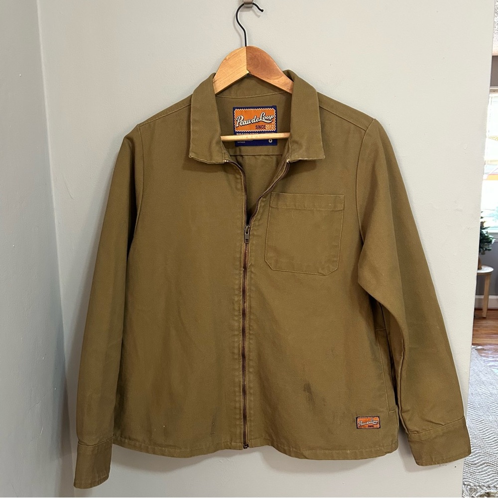 Peau de Loup Brown Jacket size 8